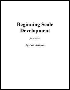 Beginning Scale Development